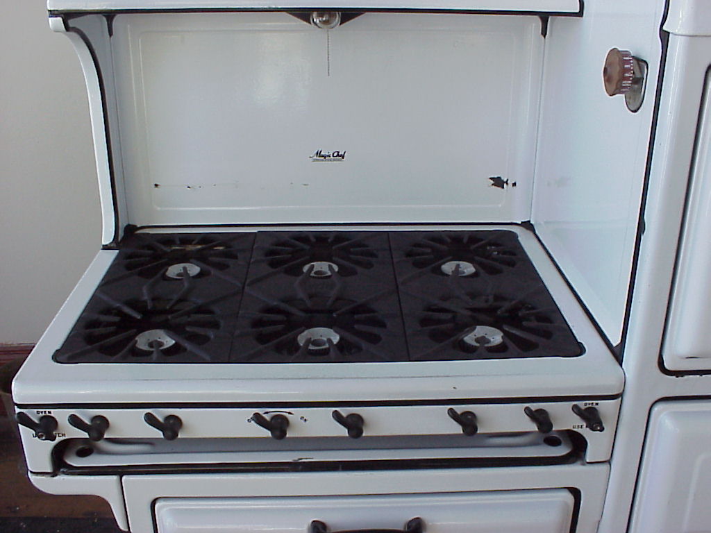 Gas Stoves, Antique Gas Stoves, Chambers, Magic Chef